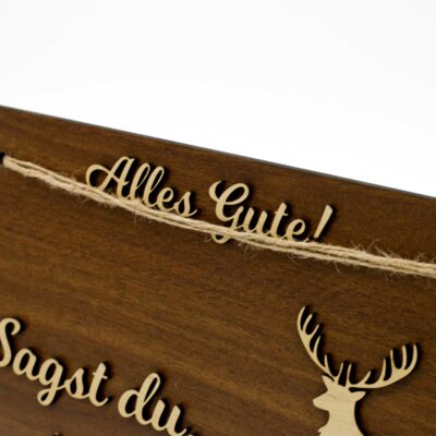 Geburtstagstafeln - Für den Jäger - nach Maß KreativerOnkel.de