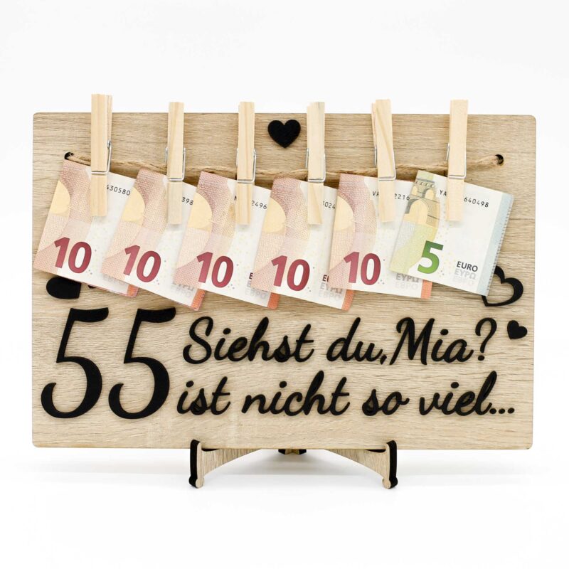 Geburtstagstafeln - Herzen - nach Maß KreativerOnkel.de