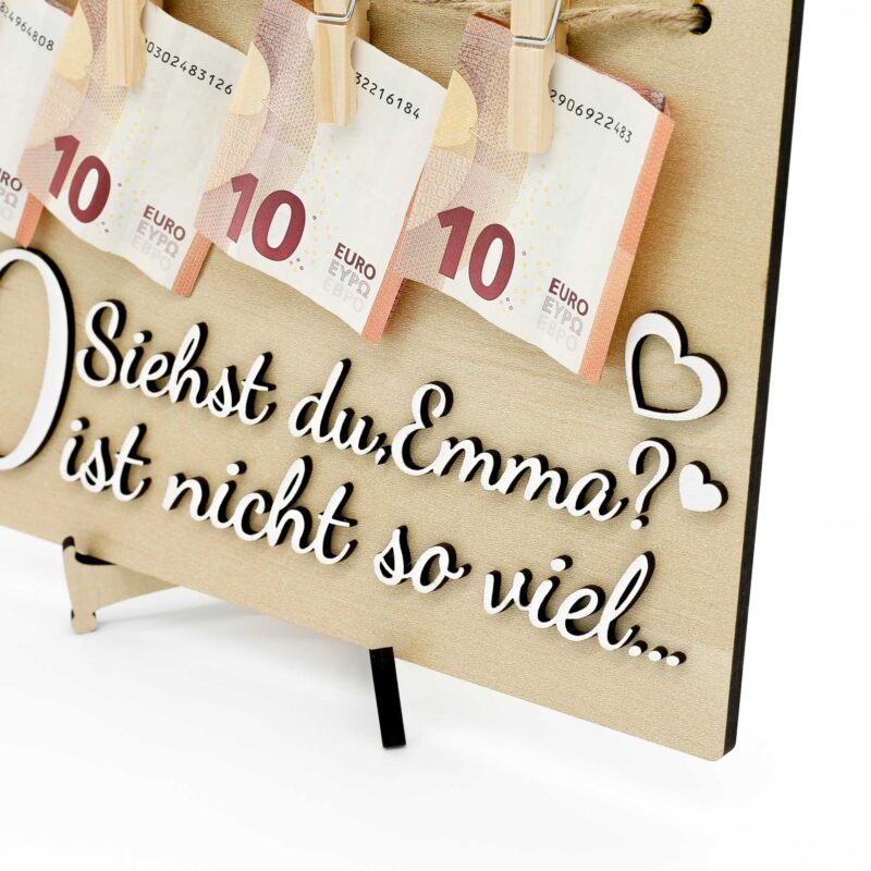 Geburtstagstafeln - Herzen - nach Maß KreativerOnkel.de