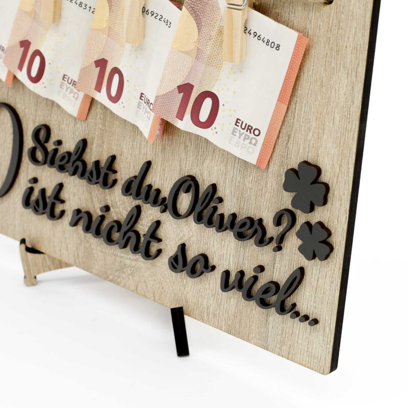 Geburtstagstafeln - Kleeblätter - nach Maß KreativerOnkel.de