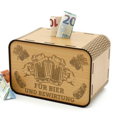 Spardose - Für Bier und Bewirtung P05-23 KreativerOnkel.de