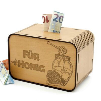 Spardose - Für Honig - für den Imker P05-11 KreativerOnkel.de