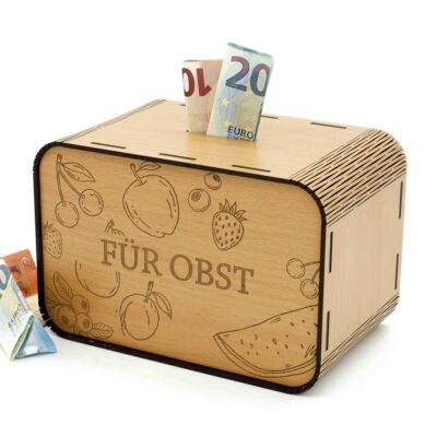 Spardose - Für Obst - für den Obstbauern P05-28 KreativerOnkel.de