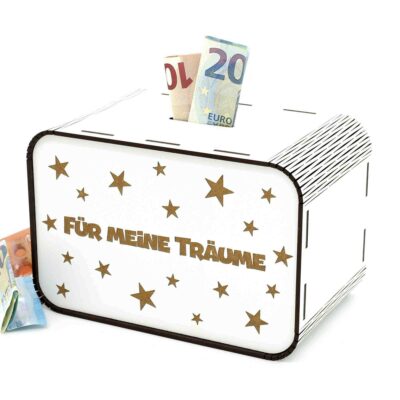 Spardose - Für meine Träume P09-02 KreativerOnkel.de