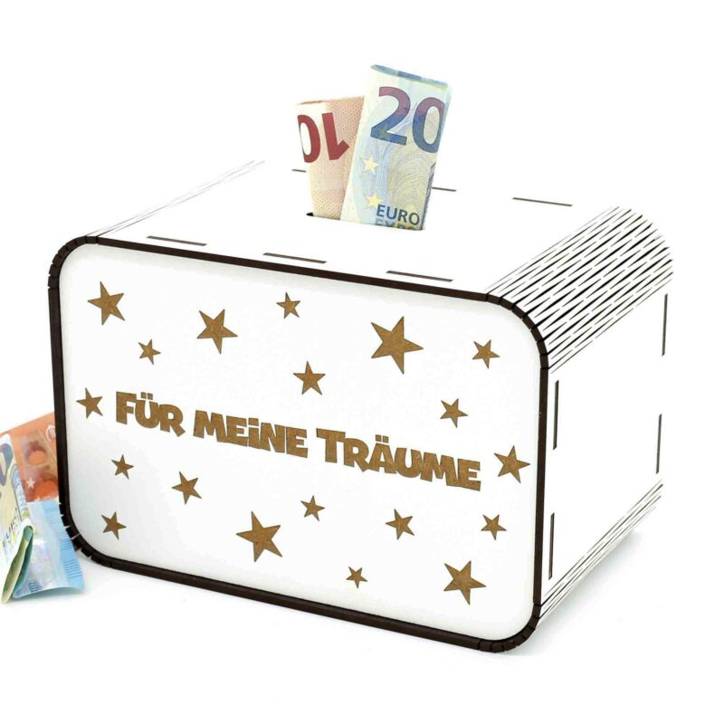 Spardose - Für meine Träume P09-02 KreativerOnkel.de
