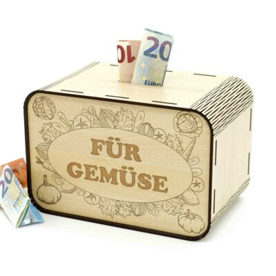 Spardose - für Gemüse - für den Gemüsebauer P05-31 KreativerOnkel.de