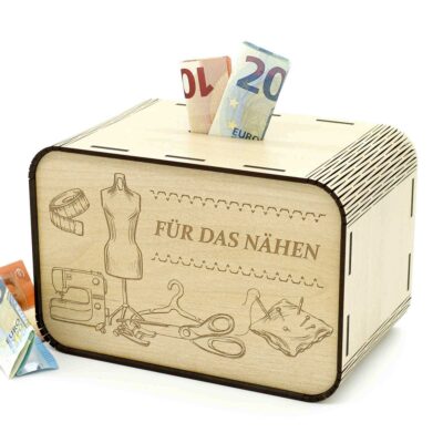 Spardosen - Für das Nähen - Für Schneiderinnen P04-11 KreativerOnkel.de