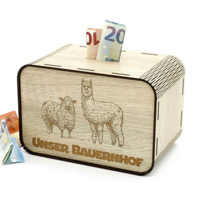 Spardosen - Unser Bauernhof - für den Tierhalter P05-05 KreativerOnkel.de
