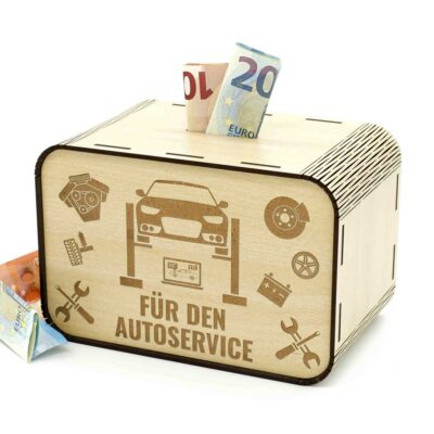 Spardosen - für den Autoservice - für den Automechaniker P04-03 KreativerOnkel.de