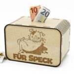 Spardose - Für Speck - für Schweinezüchter P05-15 KreativerOnkel.de