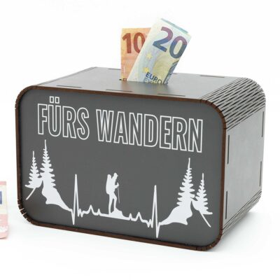 Spardose - Fürs Wandern - für Wanderer P06-14 KreativerOnkel.de