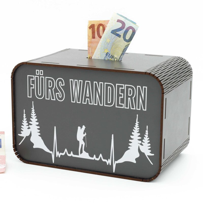 Spardose - Fürs Wandern - für Wanderer P06-14 KreativerOnkel.de