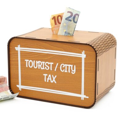 Spardose - Tourist - City tax P07-05 KreativerOnkel.de
