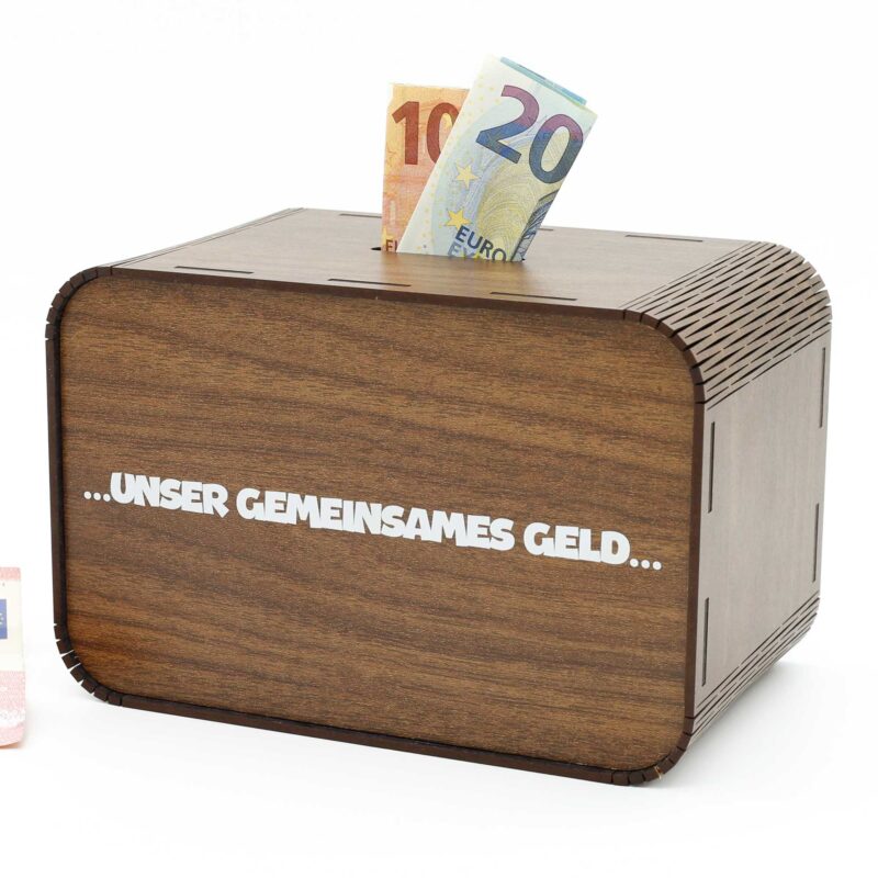 Spardose - Unser gemeinsames Geld - für Paare