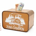 Spardose - Zum Campen - für Reisende