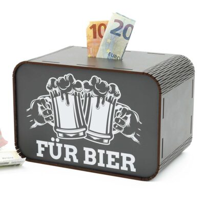 Spardose - für Bier - für einen Bierliebhaber P05-19 KreativerOnkel.de