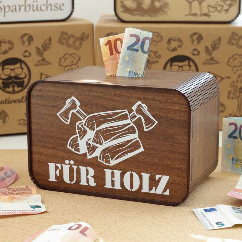 Spardose - für Holz P05-24-1 KreativerOnkel.de