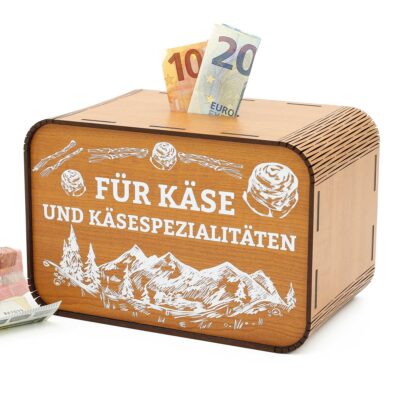 Spardose - für Käse und Käsespezialitäten P05-04 KreativerOnkel.de