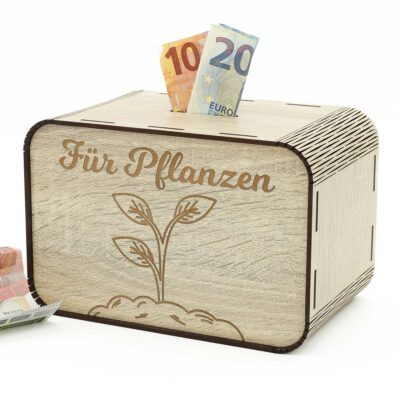 Spardose - für Pflanzen - für einen Pflanzenzüchter 1 P05-14 KreativerOnkel.de