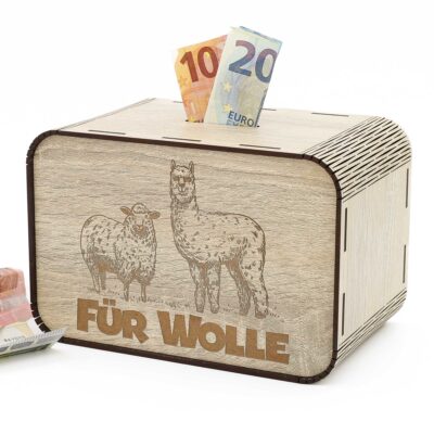 Spardose - für Wolle P05-12 KreativerOnkel.de