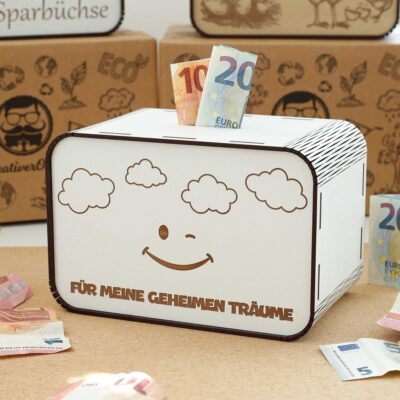 Spardose - für meine geheimen Träume P09-04 KreativerOnkel.de
