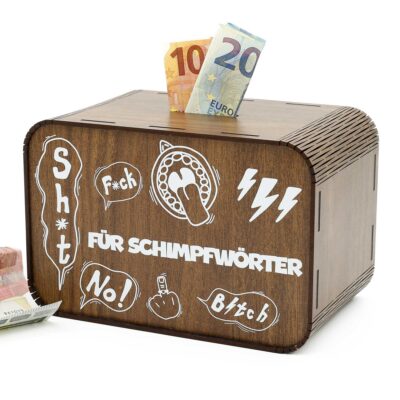 Spardose lustig - für Schimpfwörter P07-02 KreativerOnkel.de