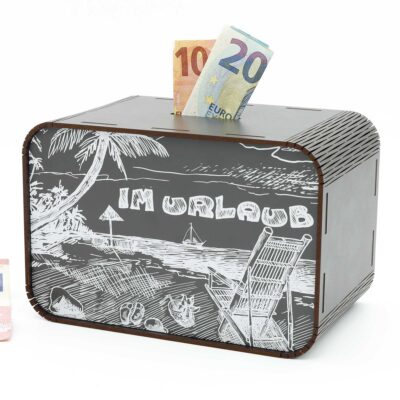 Urlaub-Spardose - Im Urlaub - Meer und Palmen - Für Reisende