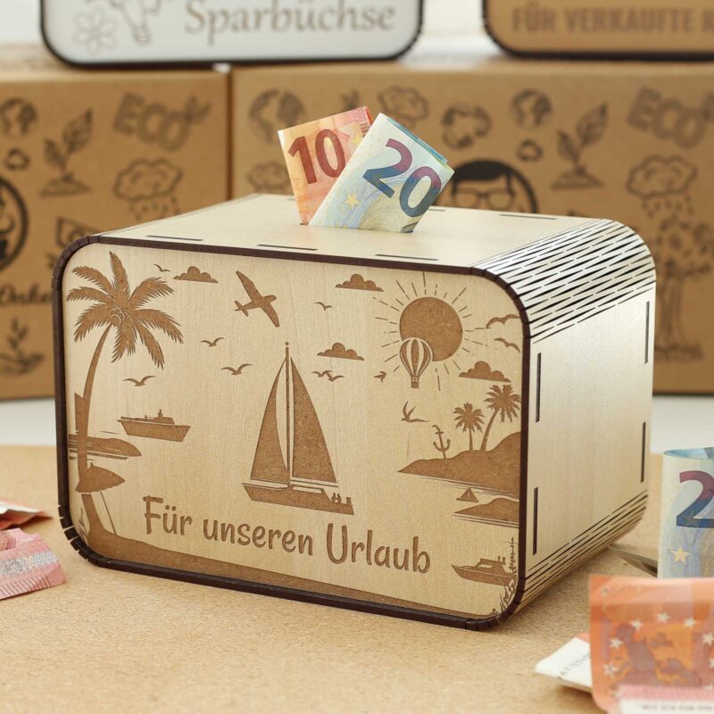 Urlaub Spardose - Urlaub am Meer - für unsere Urlaub