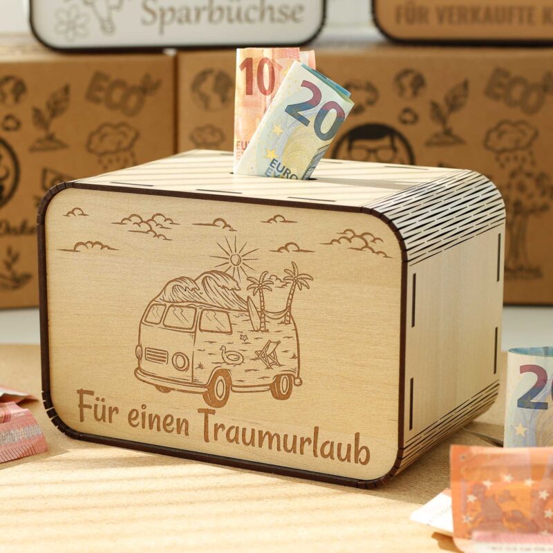 Urlaub Spardose - für einen Traumurlaub - Caravelle