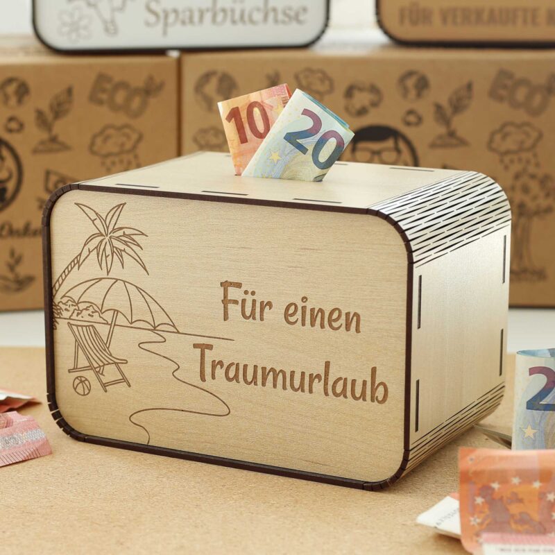 Urlaub Spardose - für einen Traumurlaub - Strand